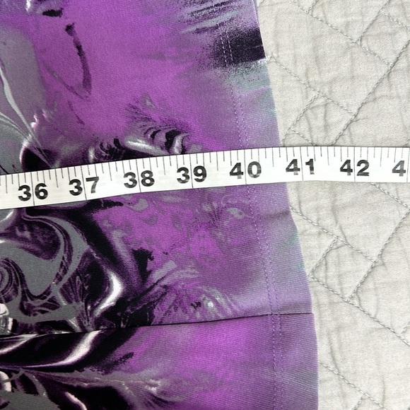 Effortless Style by Citiknits Purple/Grey Tank Sundress Sz M - Picture 10 of 12